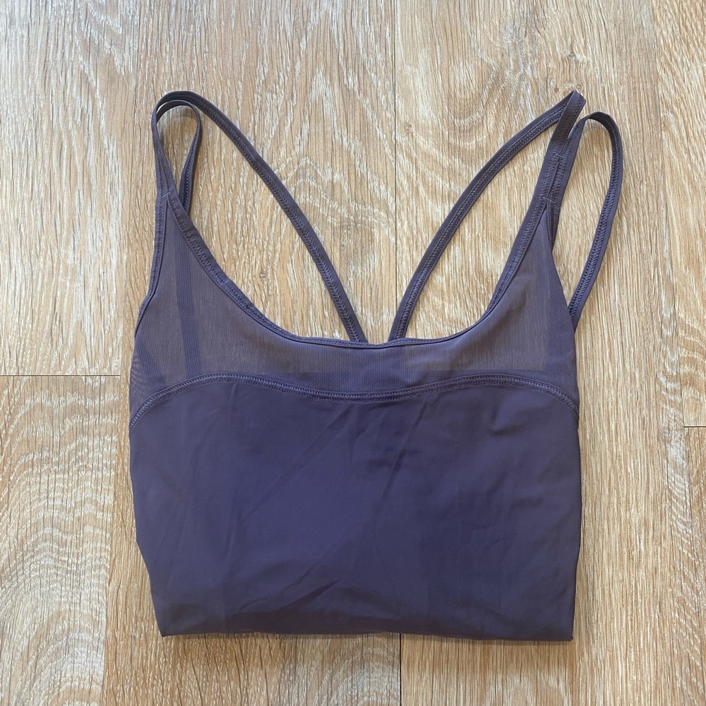 Lululemon athletica Dark Purple Tank Top